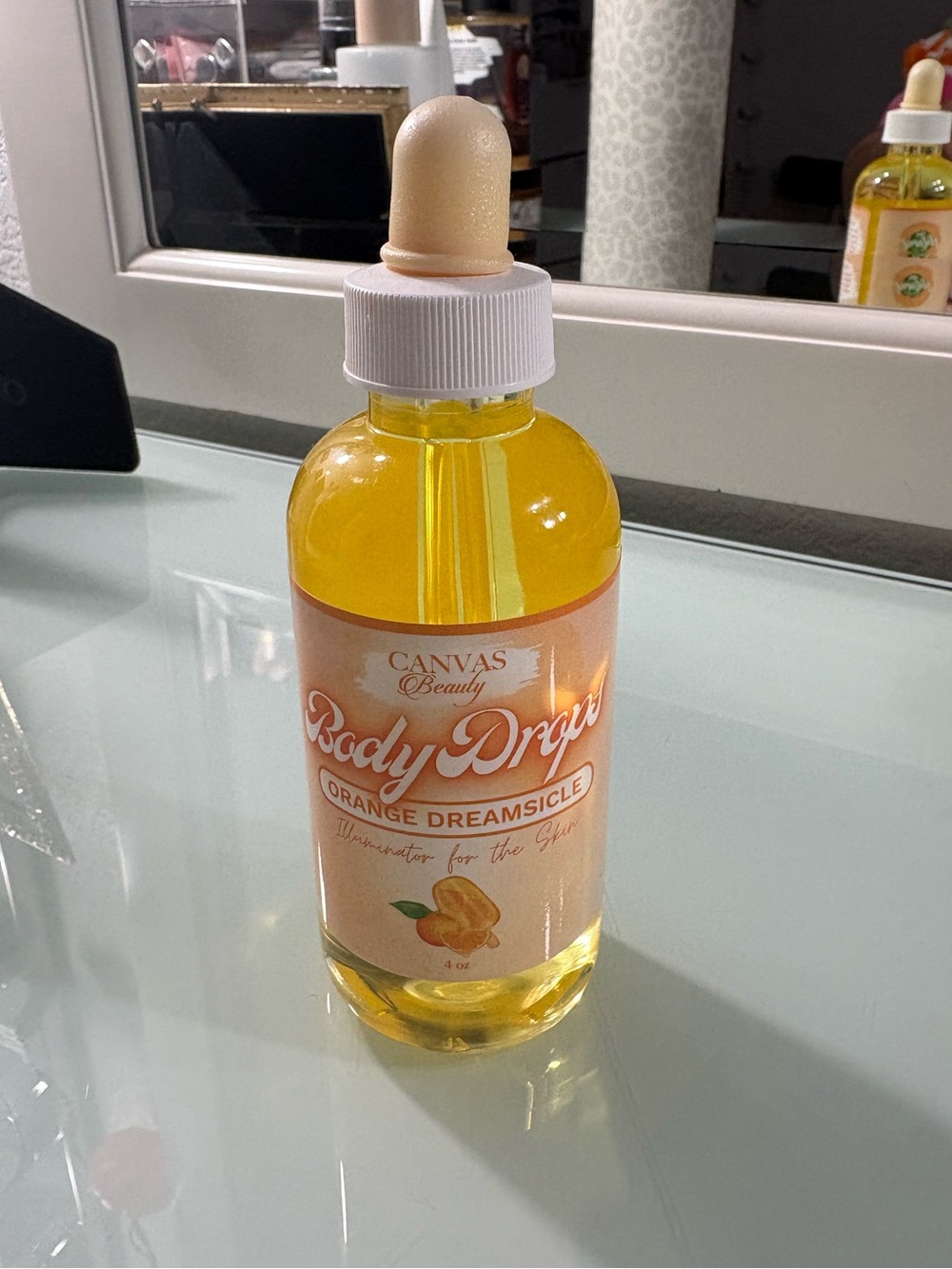 NEW Canvas Beauty Orange Dreamsicle Body Oil Drops